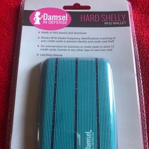 Hard Shell RFID Wallet by Damsel in Defense